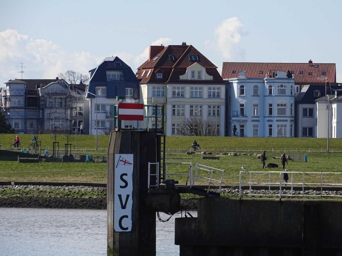 Am Seedeich 7_ Wohnung 16 Cuxhaven Esterno foto